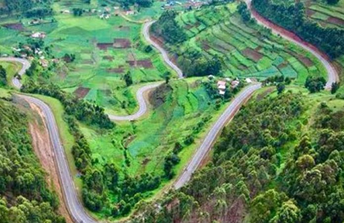 Driving in Kabale